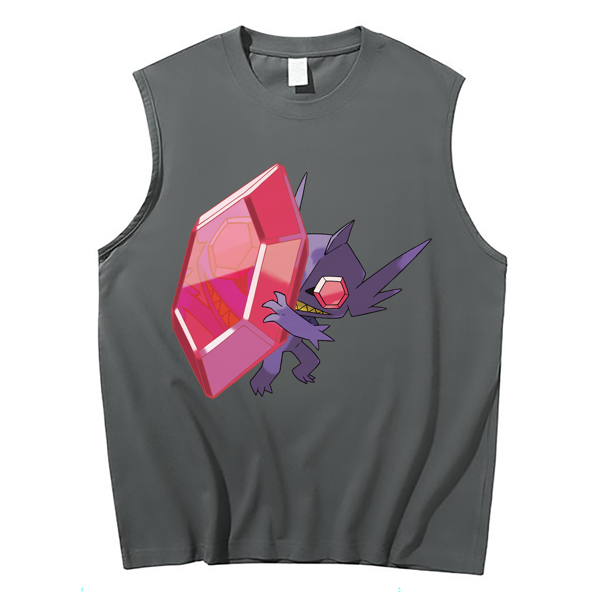 （画像用） ポケットモンスター Pokémon コットン100％タンクトップ（フロントプリント）